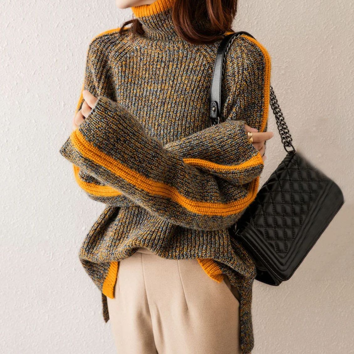 Damen Strickpullover Winter