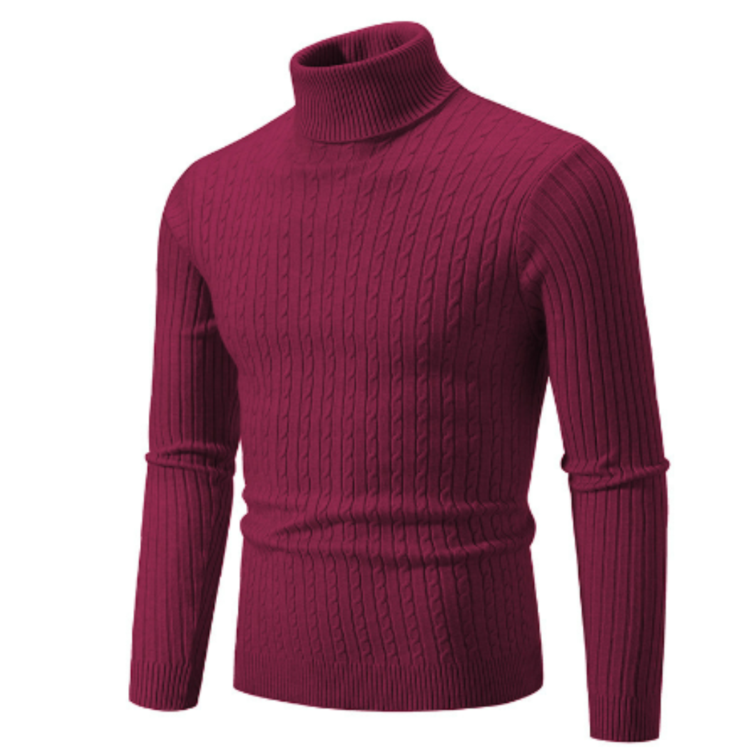 Herren Rollkragenpullover Winter