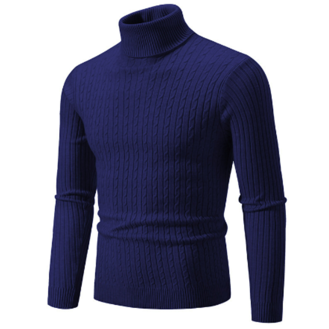 Herren Rollkragenpullover Winter