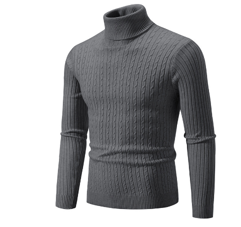 Herren Rollkragenpullover Winter